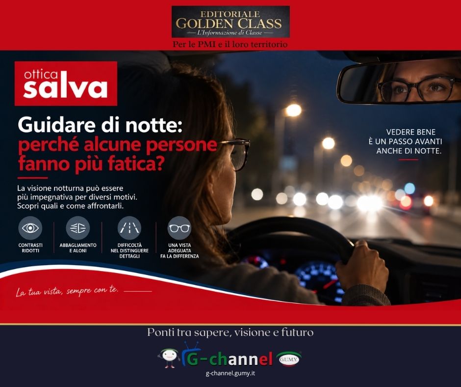 Guidare di notte: perché alcune persone fanno più fatica?